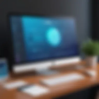 User Interface Overview of VPN Software for Mac User interface of a popular VPN software on Mac