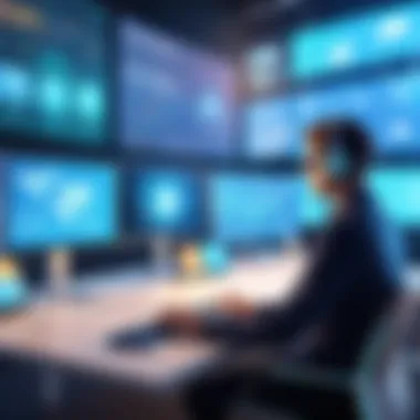 Future of eLearning Technology Future trends in eLearning technology depicted through innovative concepts